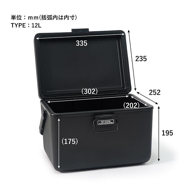POST GENERAL ポストジェネラル ハードシェルクーラー12L