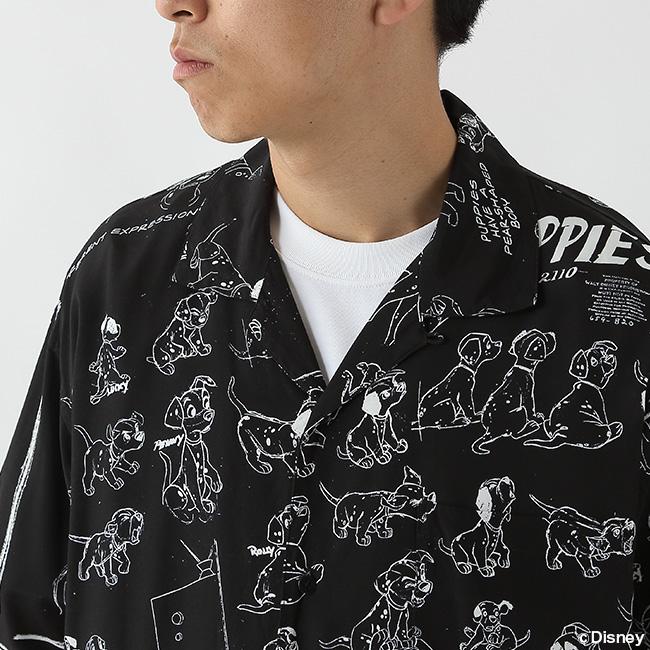 PORTER CLASSIC（ポータークラシック） DISNEY MS アロハシャツ DP-024