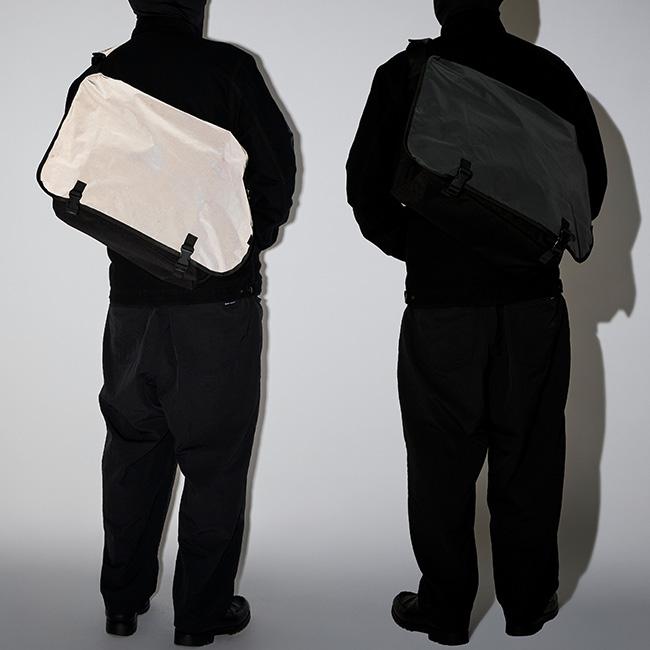 PACKING パッキング ブラックリフレクティブメッセンジャー PA-058