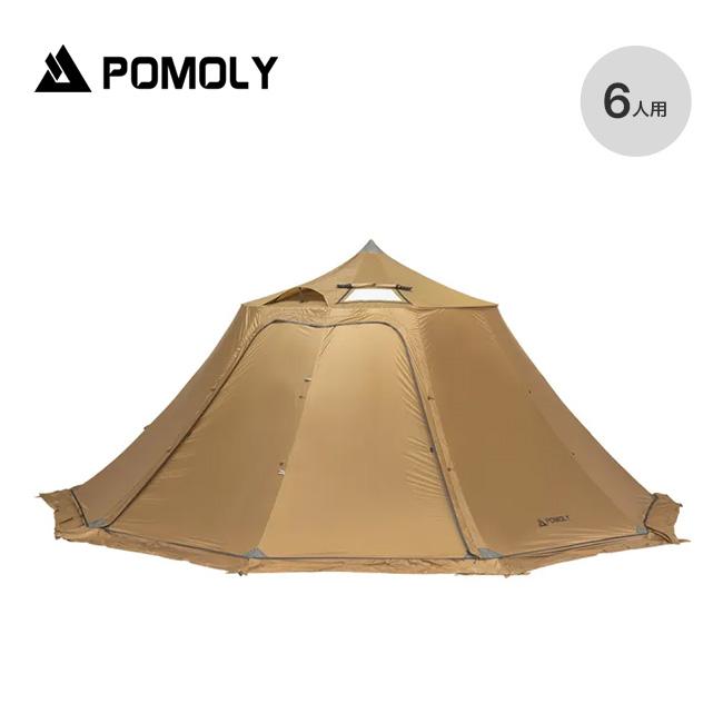 pomoly circle 6 【中古品】 Amazon.co.jp: POMOLY Circle 6 ティピーテント｜4〜6人用 大型