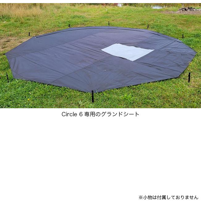 POMOLY ポモリー 難燃性グランドシート Circle 6用 pml_ou00026_no_00