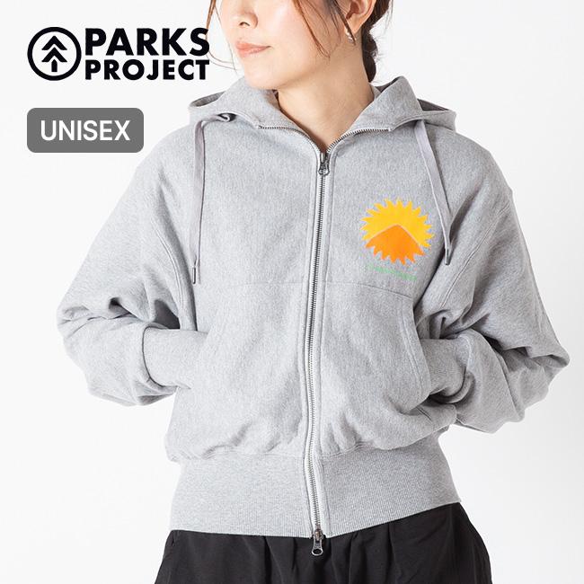 PARKS PROJECT パークスプロジェクト Mt FUJI No 4ジップフーディ