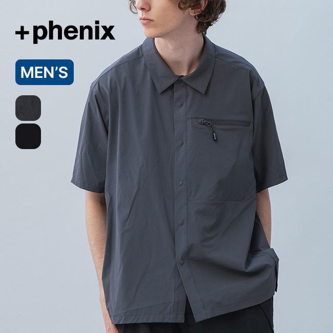 ＋phenix プラスフェニックス エアフローS/Sシャツ POH-26008A AIRFLOW