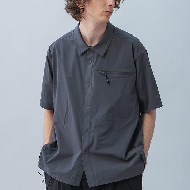 ＋phenix プラスフェニックス エアフローS/Sシャツ POH-26008A AIRFLOW
