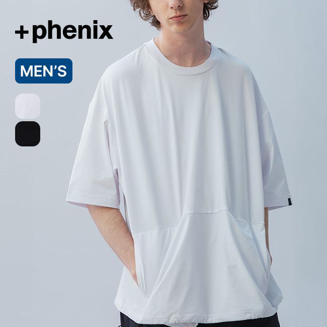 ＋phenix プラスフェニックス ドローストリングS/S TEE POT-26007F