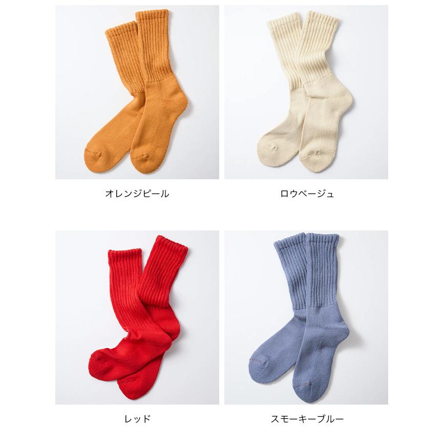 ROTOTO（ロトト） ルーズパイルクルーソックス R1334-AW26 LOOSE PILE