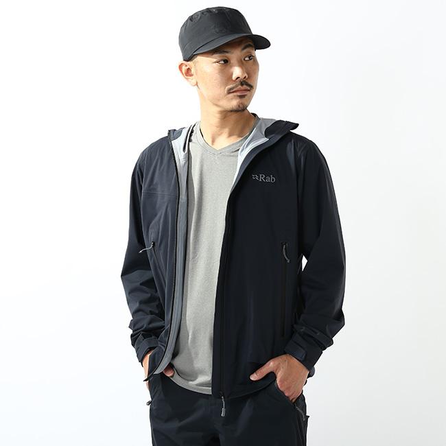 Rab ラブ キネティック 2.0 ジャケット メンズ ベルーガ QWG74-BE Rab アウトドア ウェア Rab（ラブ） キネティック2 0ジャケット メンズ QWG-74 Kinetic 2 0