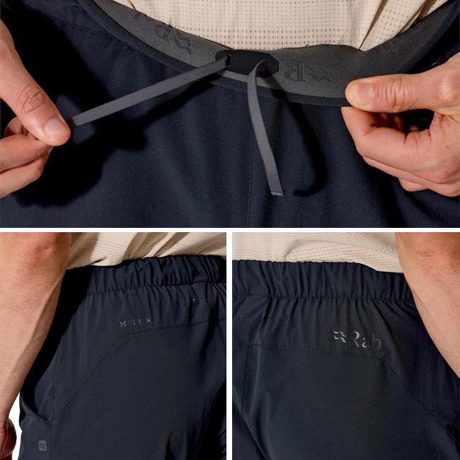Rab ラブ モメンタムパンツ メンズ QFW-44 Momentum Pants 長ズボン ロングパンツ スリムフィット ハイキング 登山 2026 春夏の画像