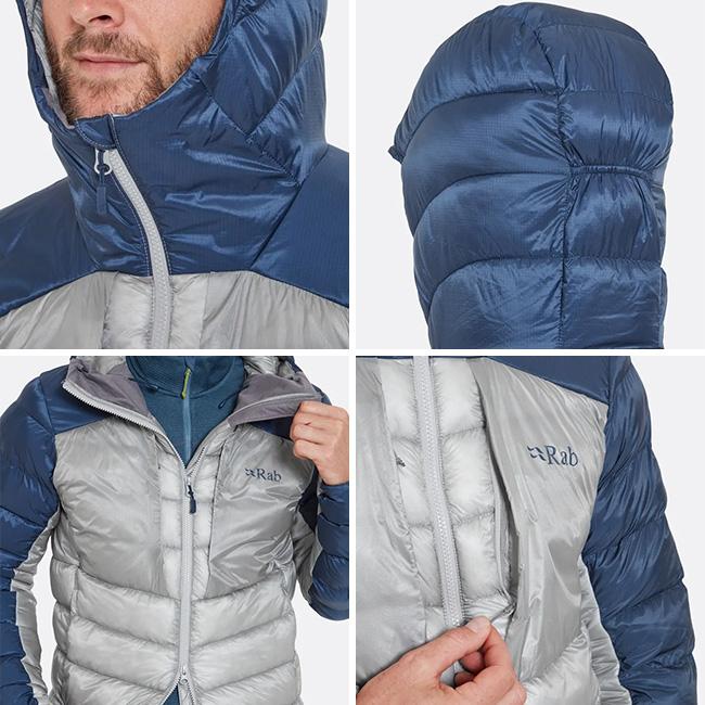 Rab（ラブ） シラスウルトラフーディ メンズ QIP-21 Men s Cirrus