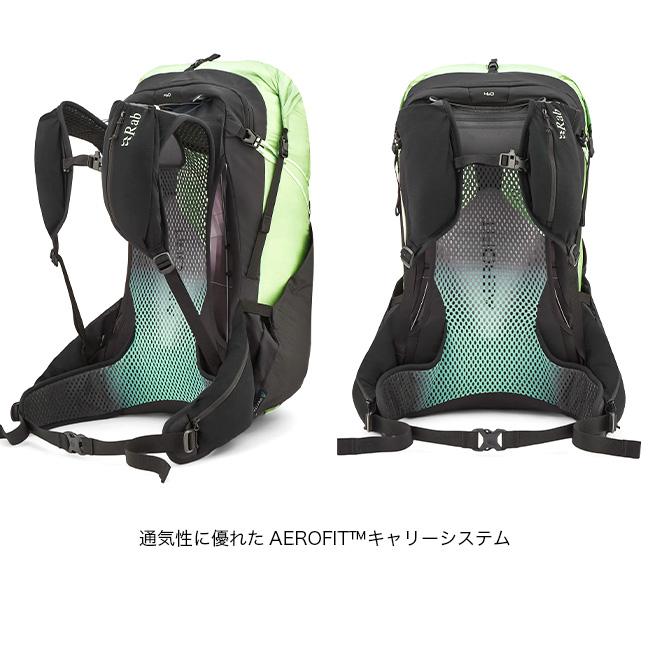 Rab（ラブ） サイクロンXP38ND QAQ-21 Syclon XP ND38L バックパック