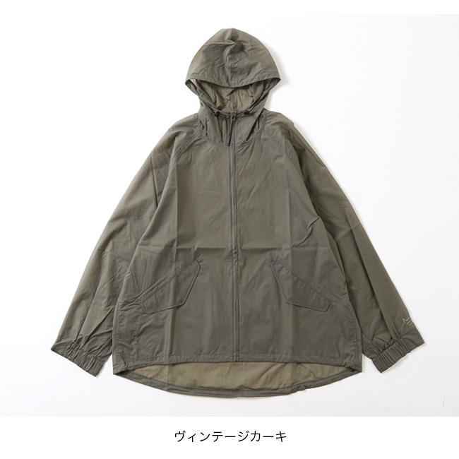 RawLow Mountain Works フーディvintage khaki RawLow Mountain Works ロウロウマウンテンワークス エアリー フーディ