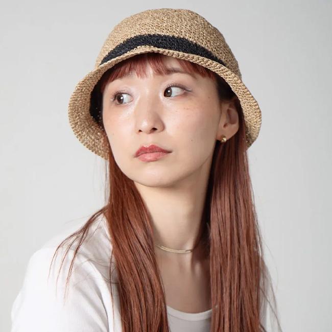 RACAL ラカル ペーパーファイバーニットチューリップハット RACAL（ラカル） ペーパーファイバーニットチューリップハット ユニ