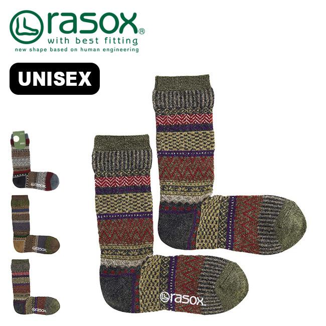 rasox ホットセール 【値下げ】 ラソックス フェアアイル クルー