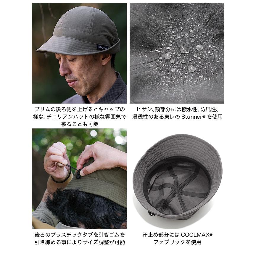 RIDGE MOUNTAIN GEARリッジマウンテンギアイナフハット　黒 リッジマウンテンギア RIDGE MOUNTAIN GEAR イナフハットNT ユニ