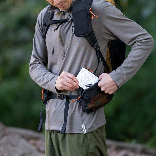 RIDGE MOUNTAIN GEAR リッジマウンテンギア サイドインクリース ポーチ