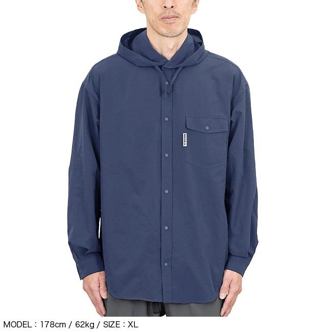 RIDGE MOUNTAIN GEAR リッジマウンテンギア フーデッドロングスリーブ