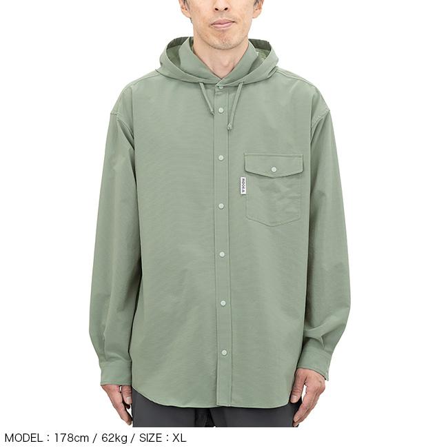 RIDGE MOUNTAIN GEAR リッジマウンテンギア フーデッドロングスリーブ