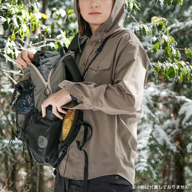 RIDGE MOUNTAIN GEAR リッジマウンテンギア フーデッドロングスリーブ