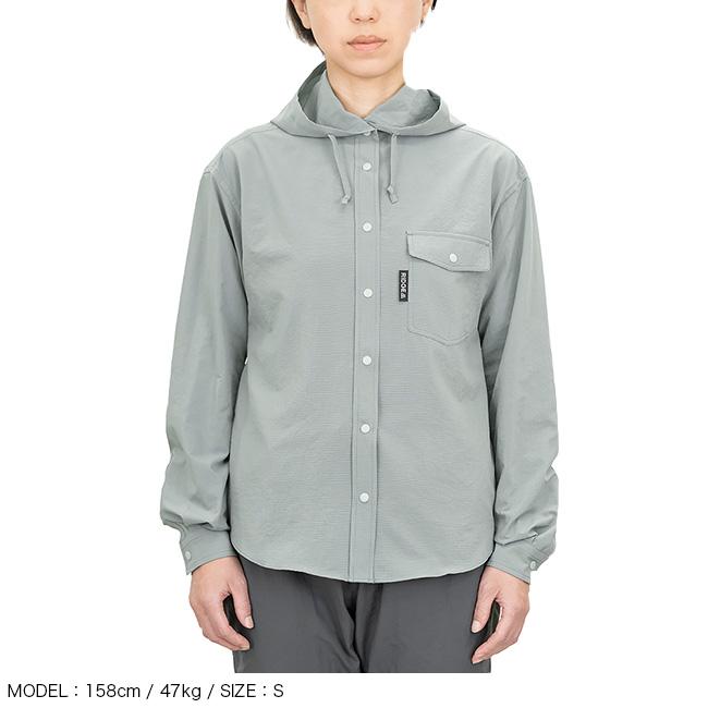 RIDGE MOUNTAIN GEAR リッジマウンテンギア フーデッドロングスリーブ 