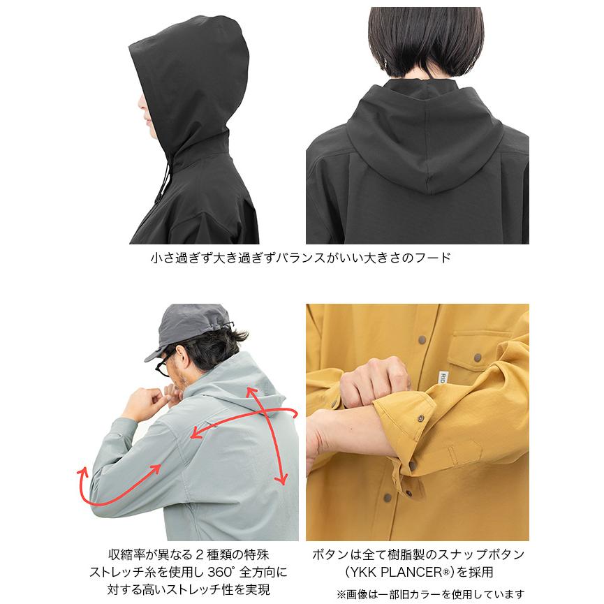 RIDGE MOUNTAIN GEAR リッジマウンテンギア フーデッドロングスリーブ
