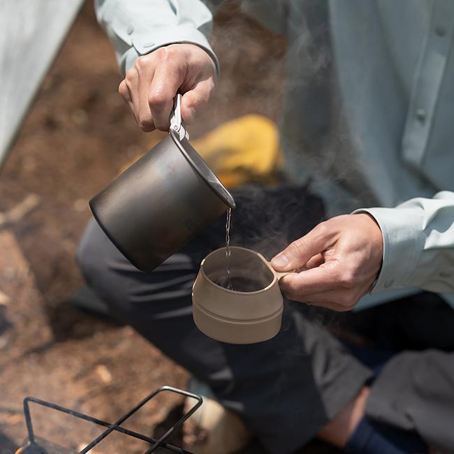リッジマウンテンギア チタニウムマグ 450ml未使用 RIDGE MOUNTAIN GEAR リッジマウンテンギア チタニウムマグ 450ml