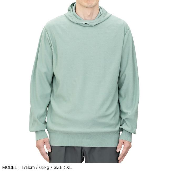 RIDGE MOUNTAIN GEAR リッジマウンテンギア メリノPlaXフーデッド