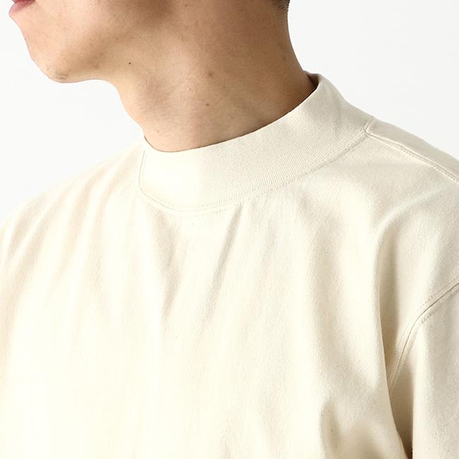 snow peak（スノーピーク） リサイクルコットンモックネックTシャツ