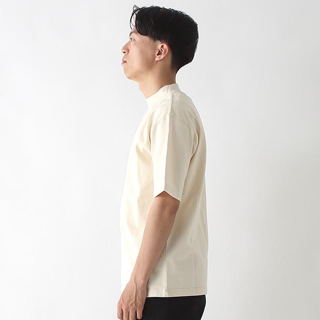  peak スノーピーク リサイクルコットンモックネックTシャツ snow peak（スノーピーク） リサイクルコットンモックネックTシャツ