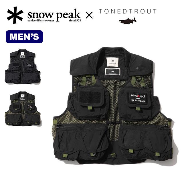 snow peak スノーピーク フレキシブルガイドベスト メンズ snow peak スノーピーク フレキシブルガイドベスト メンズ