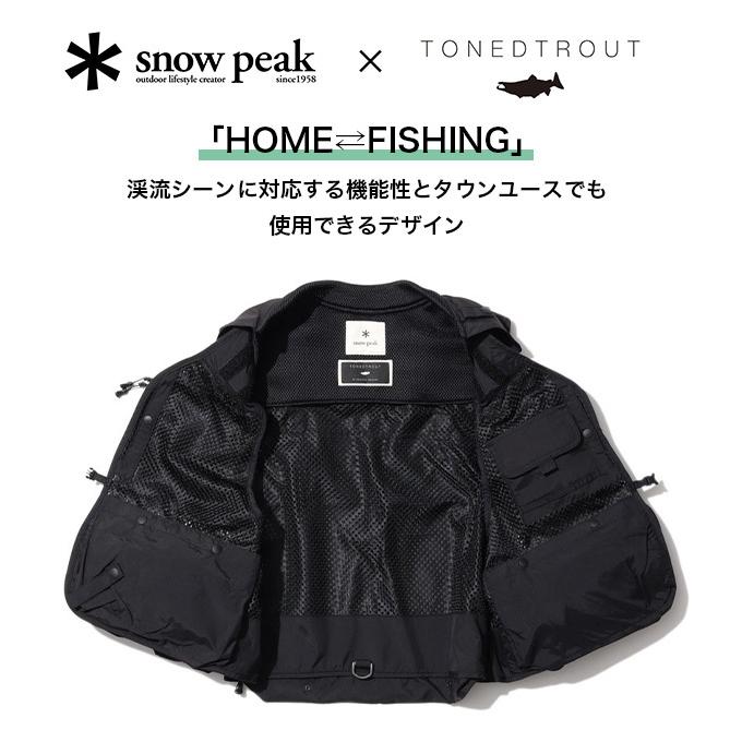 snow peak スノーピーク フレキシブルガイドベスト メンズ snow peak スノーピーク フレキシブルガイドベスト メンズ