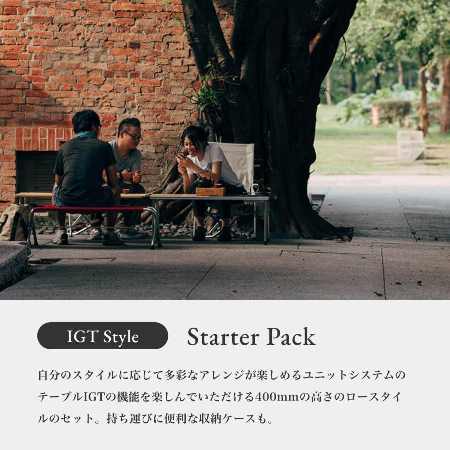 IGTロングロースタイルセットブラック Snow Peak – IGTロングロースタイルセット ブラック FES-129