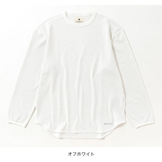 snow peak（スノーピーク） ドライワッフルL/S Tシャツ CS-26SU001 