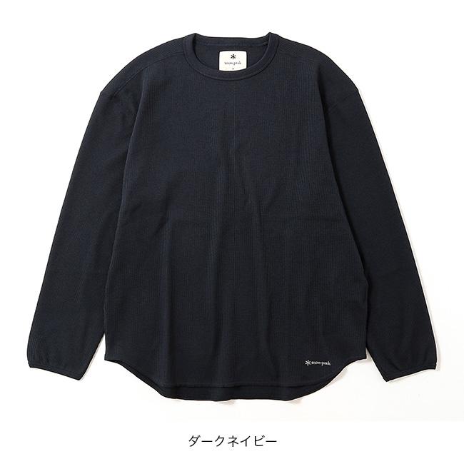 snow peak（スノーピーク） ドライワッフルL/S Tシャツ CS-26SU001