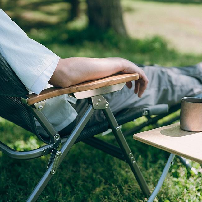 snow peak スノーピーク リクライニングチェアワイド LV-400