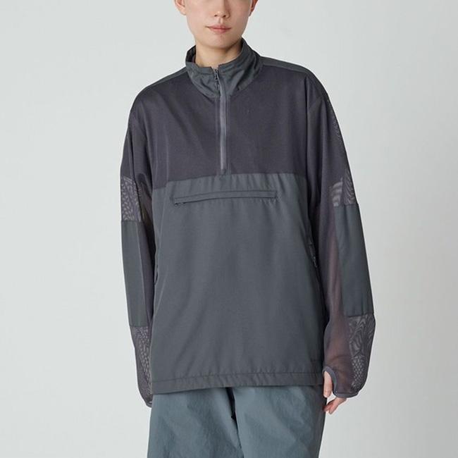 土日限定お値下げ　スノーピーク　虫よけメッシュアウター　ライトグレー　新品 snow peak（スノーピーク） インセクトシールドメッシュプルオーバー
