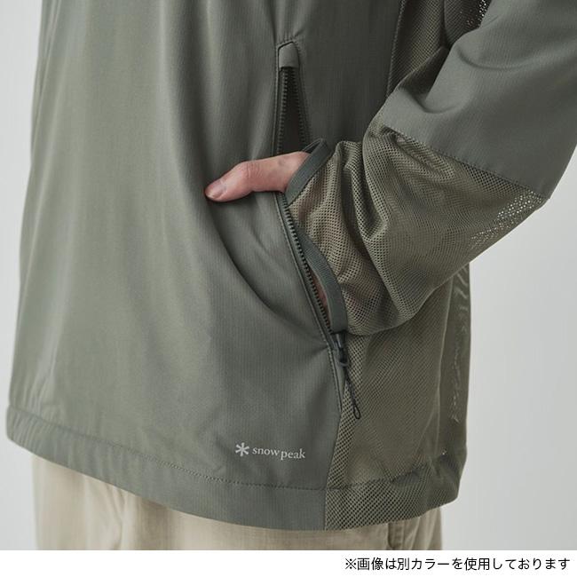 snow peak（スノーピーク） インセクトシールドメッシュプルオーバー