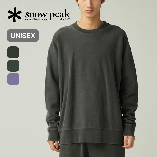  peak スノーピーク ガーメントダイドプルオーバー SW-25AU012 snow peak（スノーピーク） ガーメントダイドプルオーバー SW-25AU012