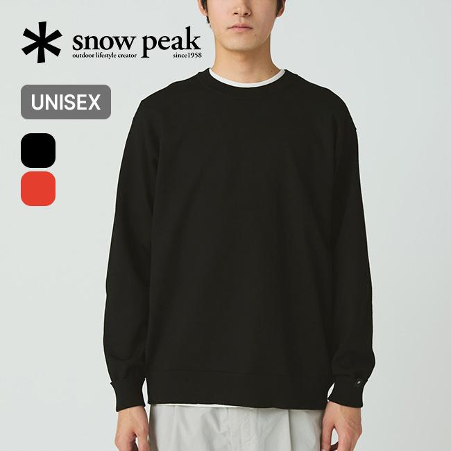  peak スノーピーク ウォッシャブルウールクルーネックニット KN-25AU001 snow peak（スノーピーク） ウォッシャブルウールクルーネックニット