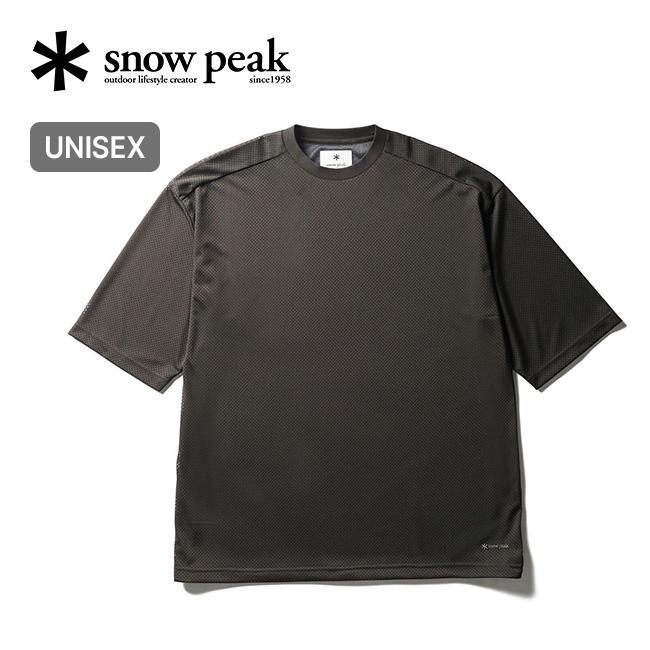 snow peak（スノーピーク） インセクトシールドメッシュTシャツ CS