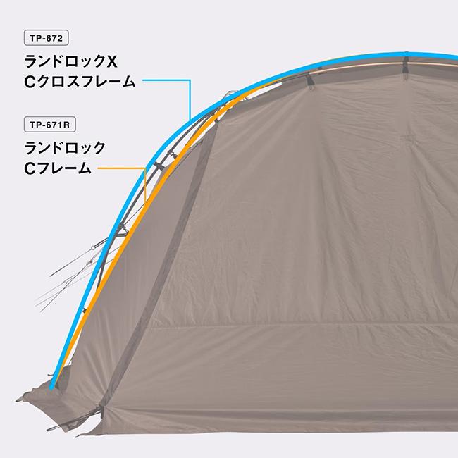 snow peak（スノーピーク） ランドロック X TP-672 Landlock テント