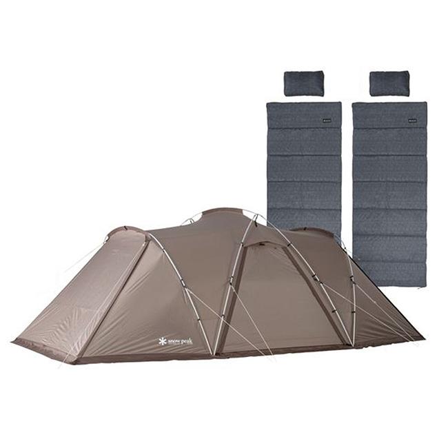 スノーピーク2ルームテント＆スノーピーク寝袋2つ取りに来れる方限定世田谷 snow peak（スノーピーク） 2026 国内限定 ランドネストシェルター
