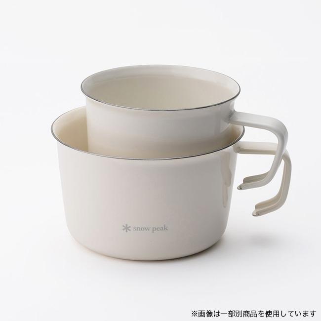 snow peak（スノーピーク） ホーローワイドマグ400 LF-061 マグカップ