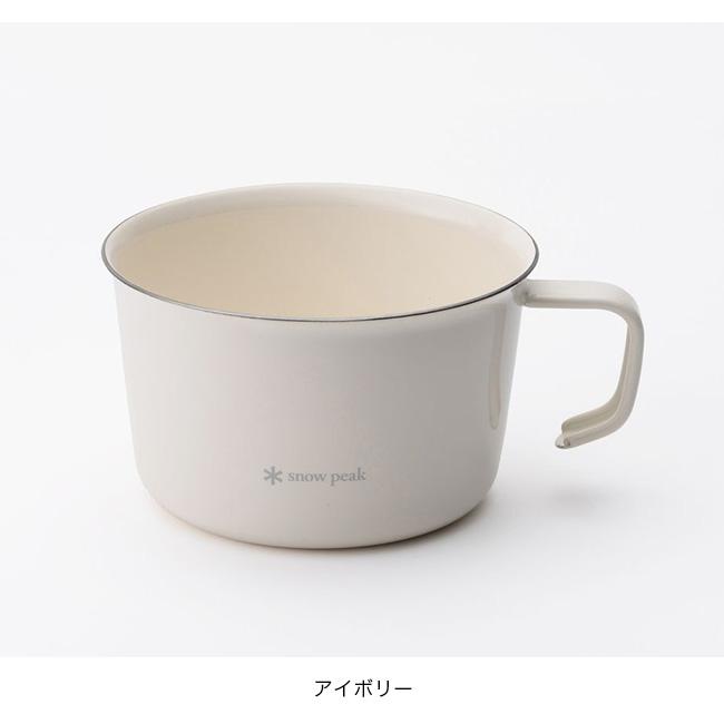 snow peak（スノーピーク） ホーローワイドマグ400 LF-061 マグカップ