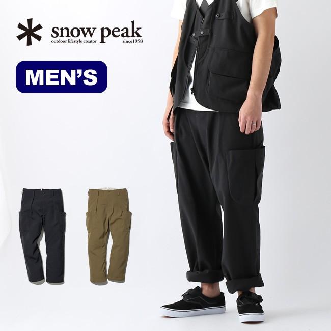 休日限定 snow peak コーデュロイパンツ チノパン