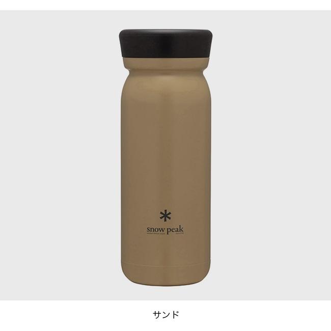  peak ステンレス真空ボトル タイプM 500 クリア　2本　新品 snow peak（スノーピーク） ステンレス真空ボトルタイプM500クリア TW
