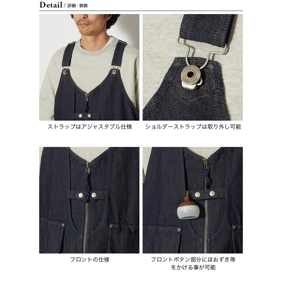 snow peak（スノーピーク） タキビデニムベスト : OutdoorStyle