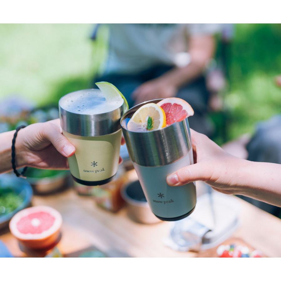 スノーピーク 限定カラー サーモタンブラー470 & ステンレス真空マグ300 snow peak（スノーピーク） サーモタンブラー470 Thermo Tumbler470 TW