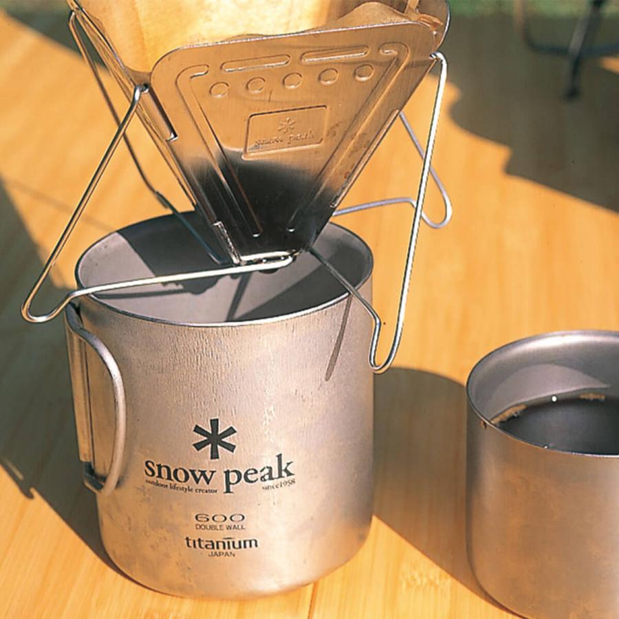 snow peak（スノーピーク） フォールディングコーヒードリッパー 焚火