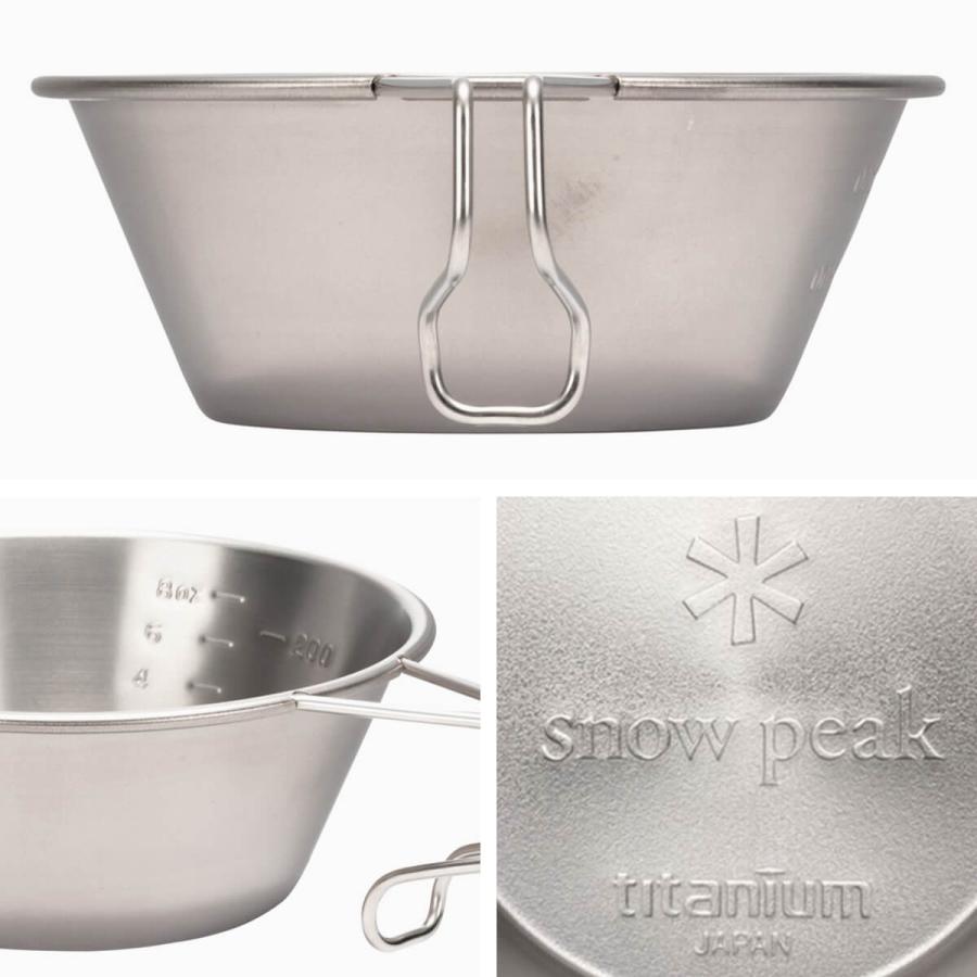 snow peak（スノーピーク） チタンシェラカップ 2026 春夏