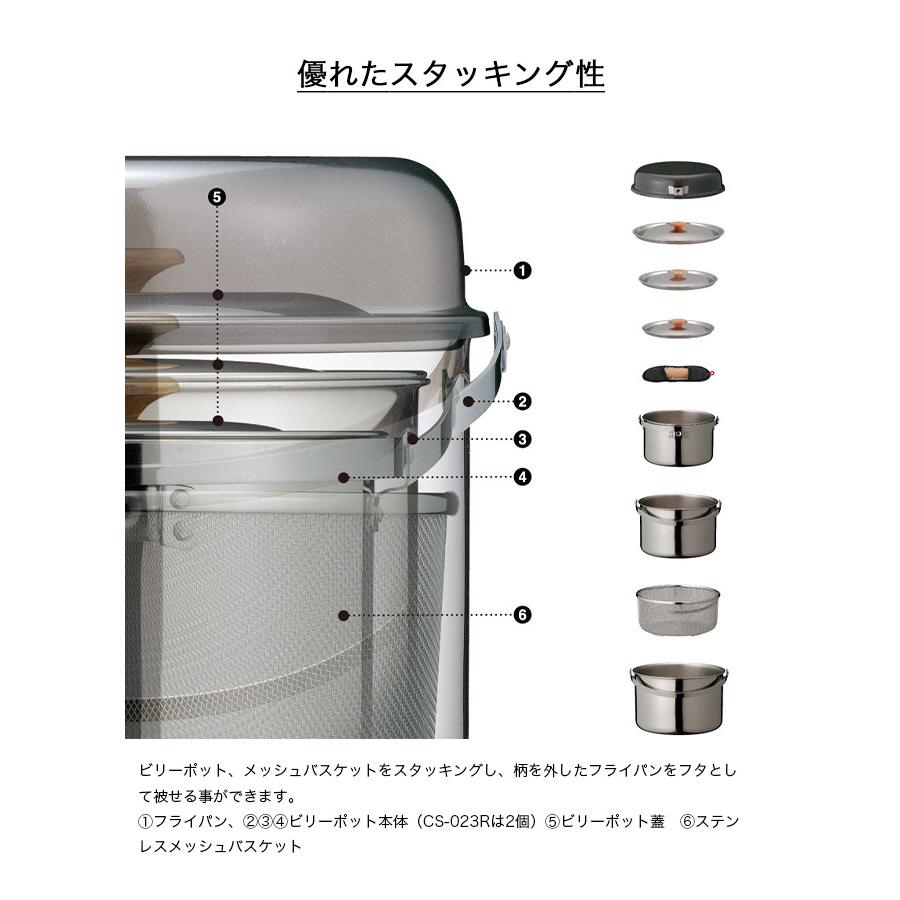 未使用品スノーピーク peak フィールド クッカー Pro.1 SET スノーピーク(snow peak) 調理器具セット フィールドクッカー Pro.1 CS